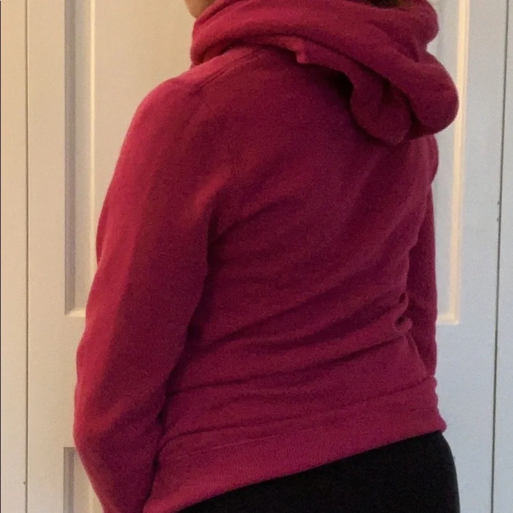 Dark Pink Nike Hoodie
